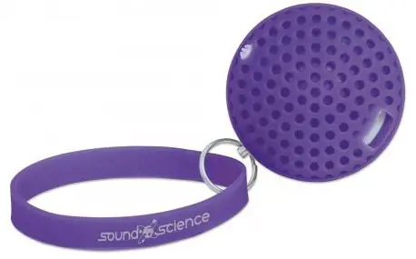 Zvučnik SOUND SCIENCE Atom Glowing Bluetooth 3W - Purple