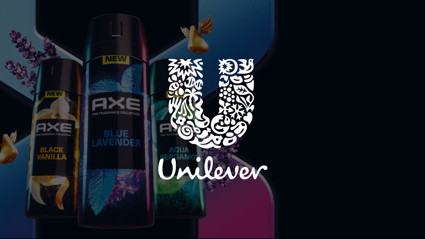 AXE campaign visual with product + Gen Z creative