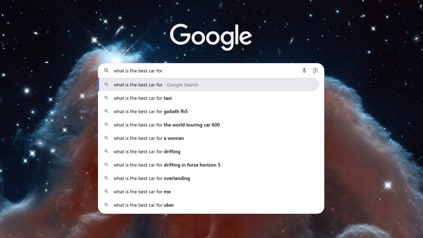 Google Search Autocomplete