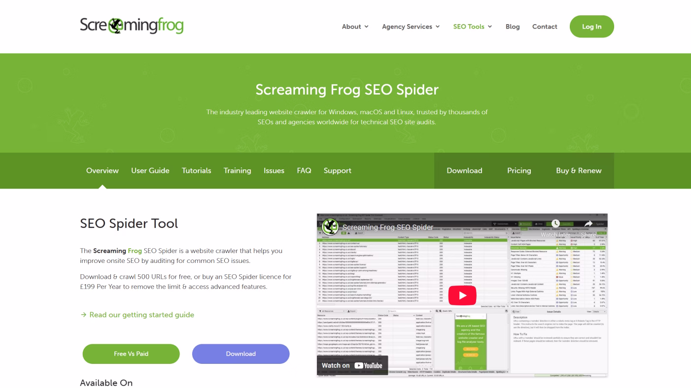 Screaming Frog