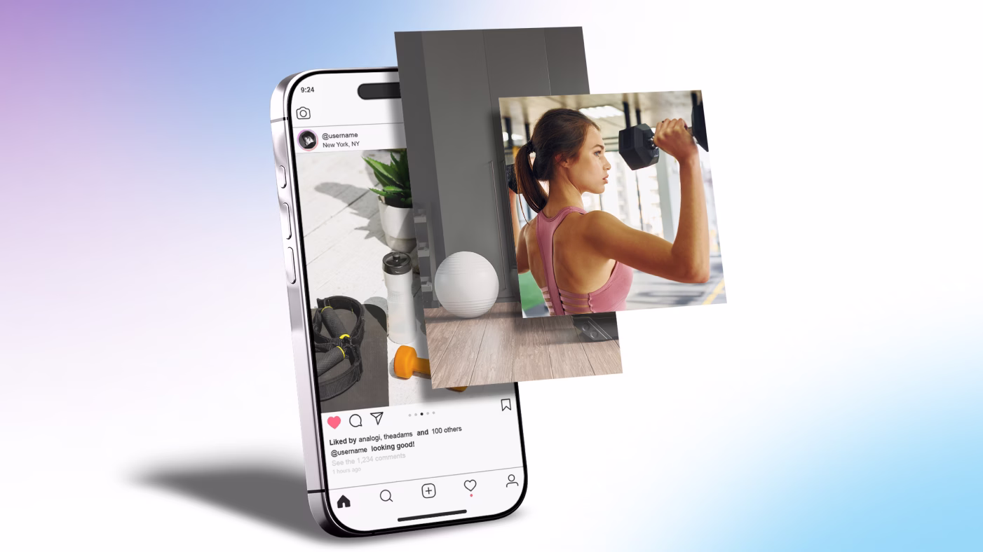 Personalized social media post