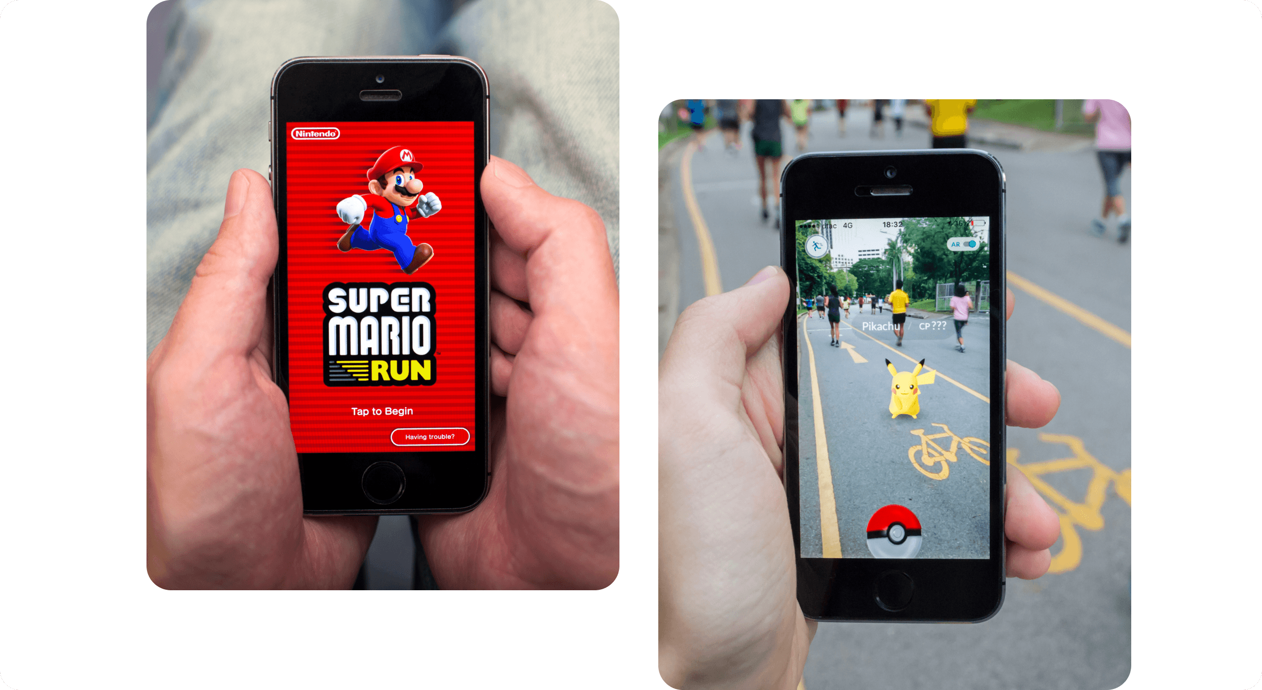 Igrice na mobitelu - Super mario Run i Pokemoni