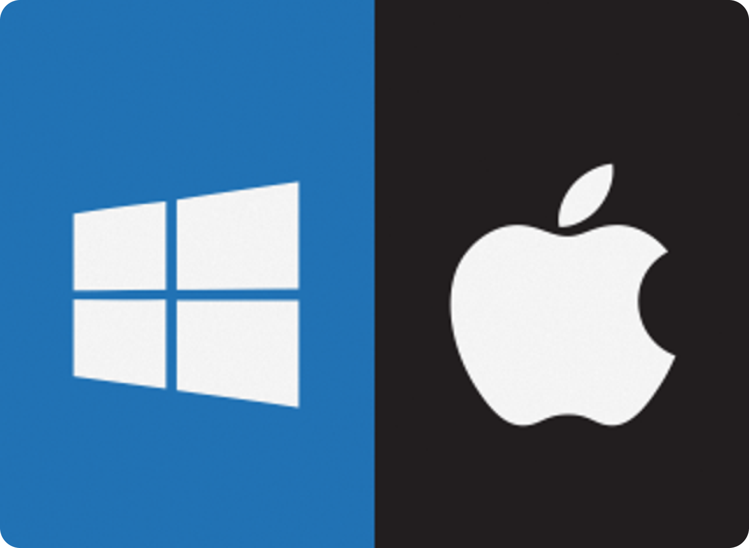 Logotipi Windowsa i Applea