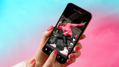 Profile of a hip-hop dancer on TikTok